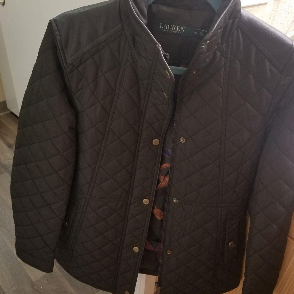 Ralph Lauren Women's Blazer Quilt with Waist
